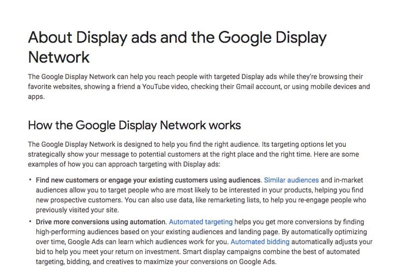 Google Display Network